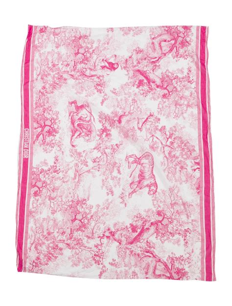 dior toile de christian scarf.